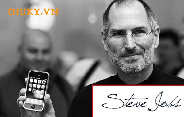 Chữ ký người mệnh Mộc Steve Jobs