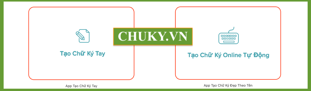 Tạo chữ ký theo tên đẹp có phải làm được trực tuyến miễn phí không?