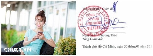 Chữ Ký Bà Nguyễn Thị Phương Thảo CEO VietJet