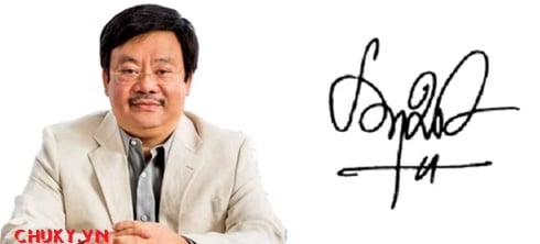 Chữ ký Ông Nguyễn Đăng Quang Chủ tịch Masan Group
