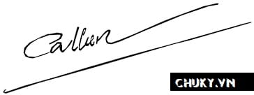 Chữ ký tên Cẩm Tiên độc đáo
