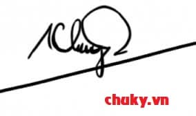 Chữ ký tên Huy Khang cực chất