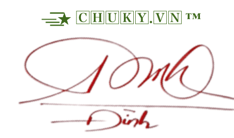 Chữ Ký Tên Định phong thuỷ