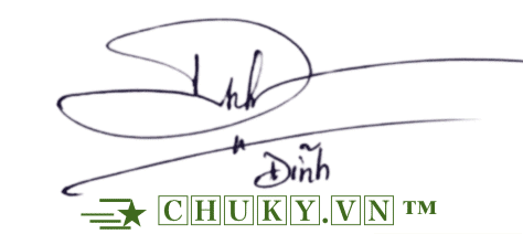 Chữ Ký Tên Đĩnh