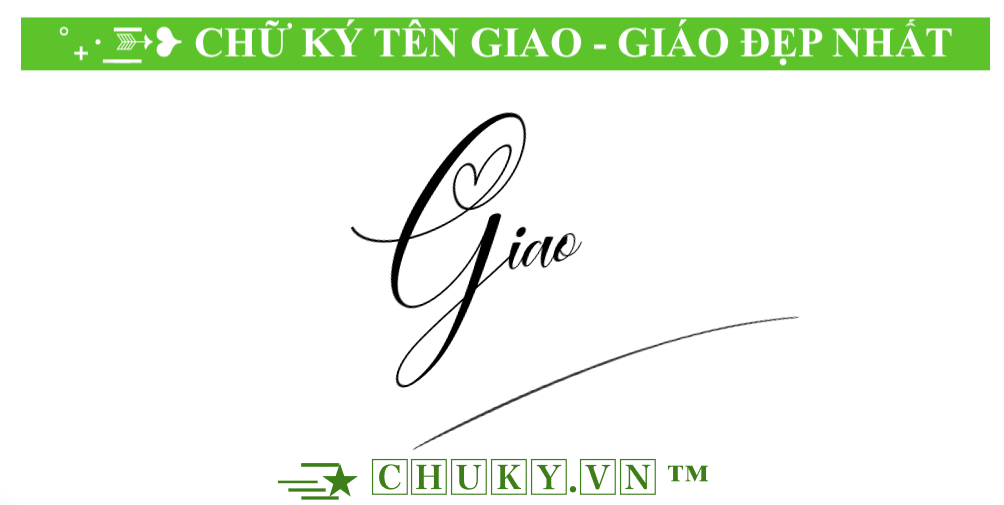 Chữ Ký Tên Giao, Giáo