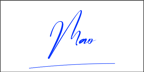 Chữ Ký Tên Mão sáng tạo