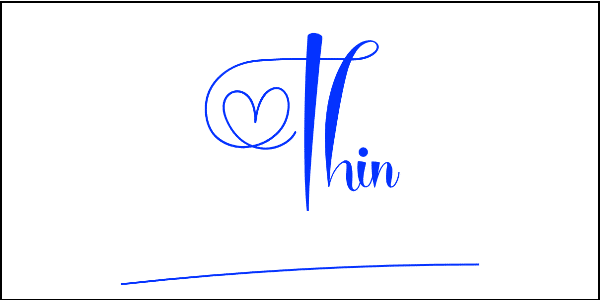Chữ Ký Tên Thìn đơn giản