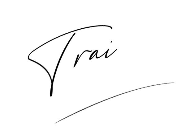 Chữ Ký Tên Trãi cách điệu