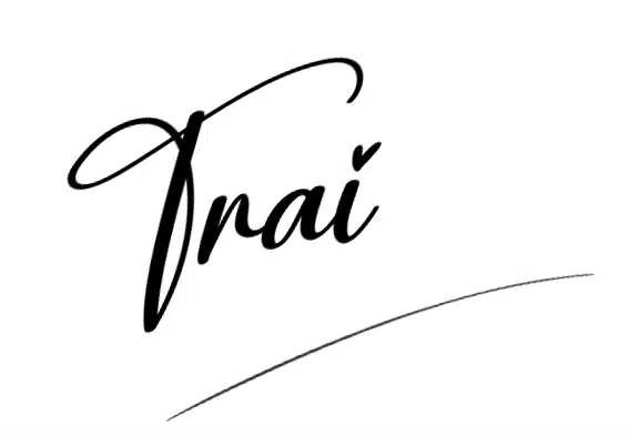 Chữ Ký Tên Trãi đẹp