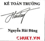 Chữ ký tên Nguyễn Hải Đăng đẹp nhất