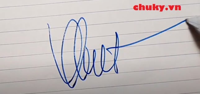 Chữ ký tên Quang Viết đẹp