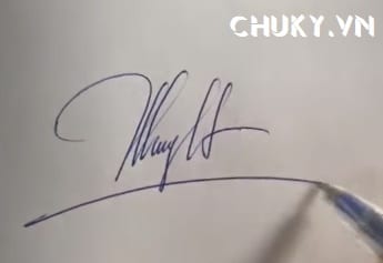 Chữ ký tên Thanh Huỳnh độc đáo