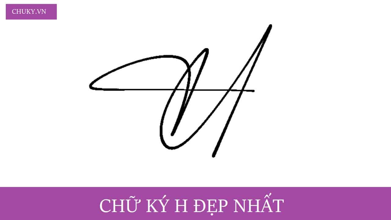 Chữ Ký H Đẹp