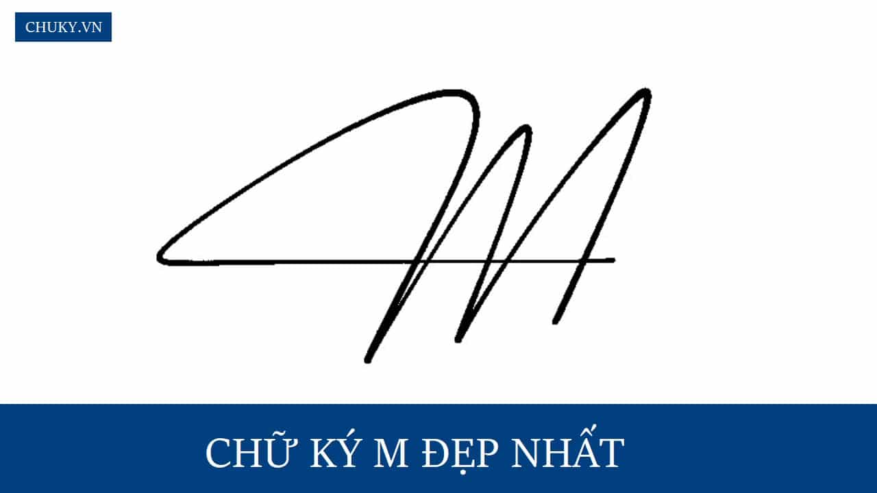 Chữ Ký M Đẹp Nhất