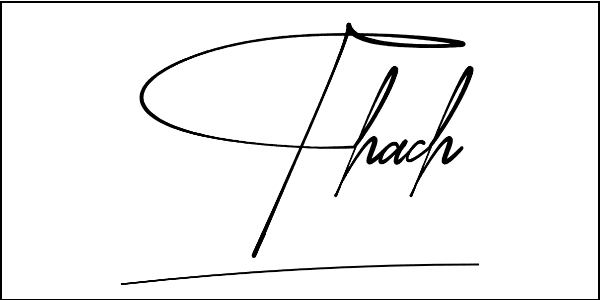 Chữ Ký Tên Thạch độc đáo