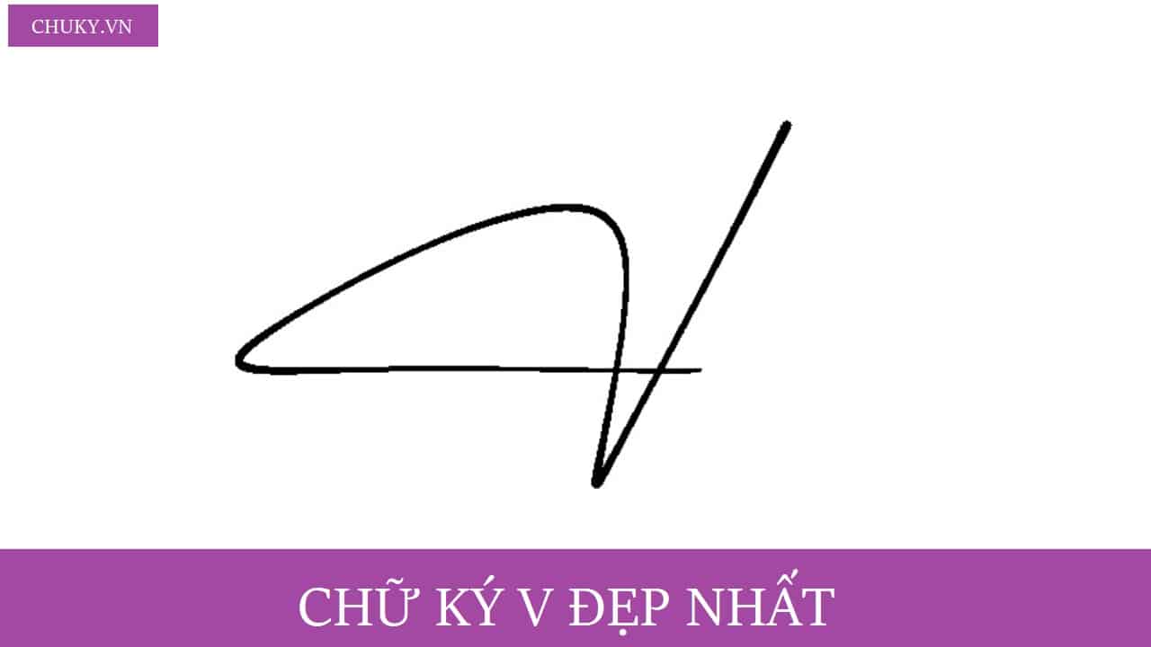 Chữ Ký V Đẹp