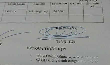 Chữ kí tên Tạ Việt Tiệp sáng tạo
