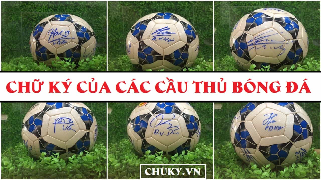 Chữ ký cầu thủ