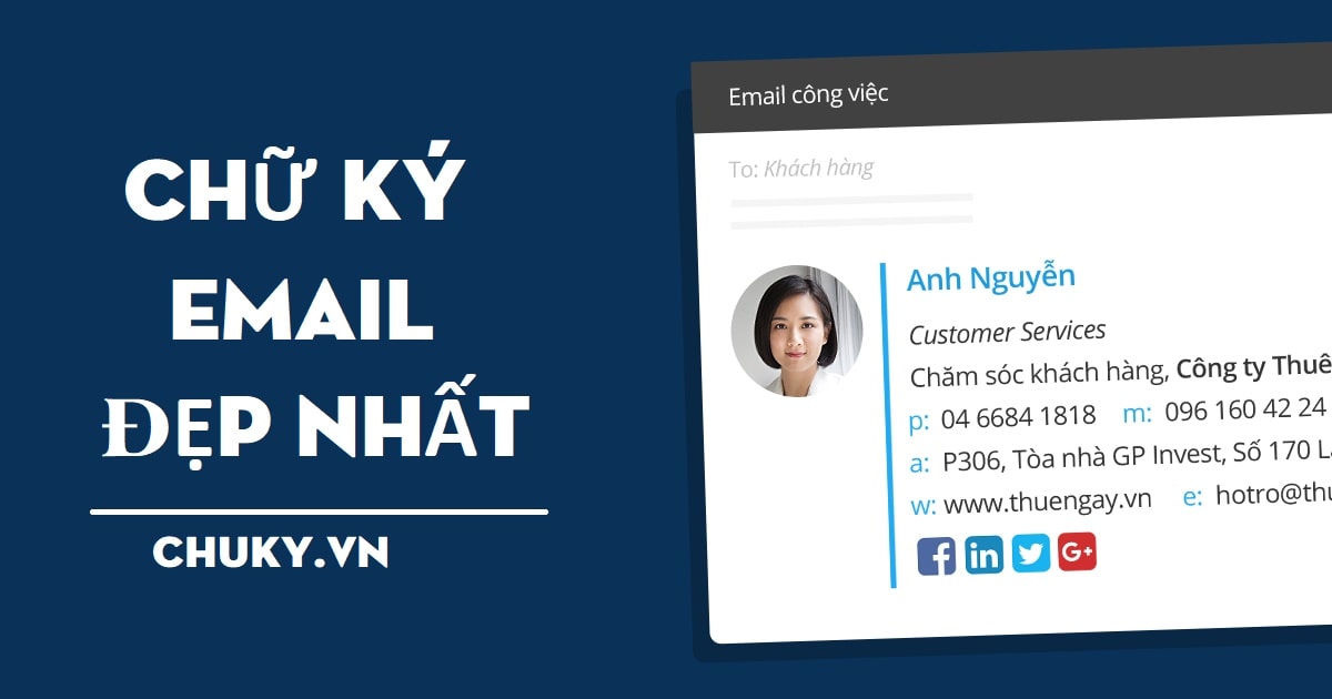 Hiện nay, chất lượng email là rất quan trọng trong công danh và kinh doanh. Nếu bạn đang sử dụng Gmail, hãy tạo cho mình một chữ ký chuyên nghiệp để giúp thương hiệu và uy tín của bạn được nâng cao hơn. Gmail cung cấp nhiều tùy chọn font chữ để bạn tùy chỉnh cho một chữ ký đẹp mắt và chuyên nghiệp.