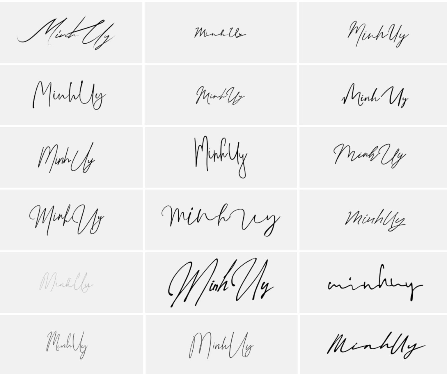 Chữ Ký Tên Uy: 20+ Mẫu Chữ Ký Đẹp Hợp Phong Thủy