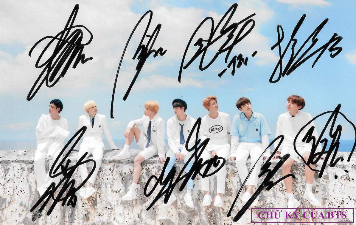 Chữ Ký BTS