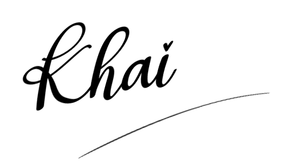 Chữ Ký Tên Khải, Khai độc đáo