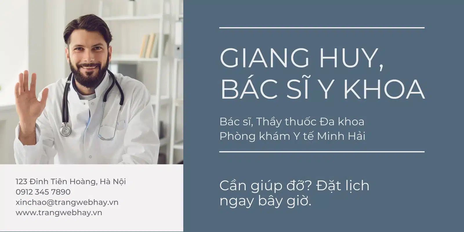Mẫu Chữ Ký Email Bác Sĩ Y Khoa