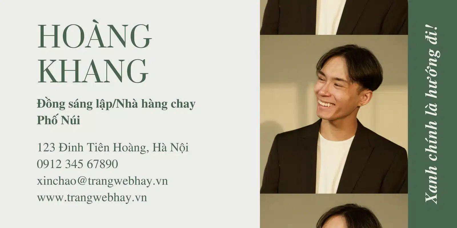 Mẫu Template Email Doanh Nghiệp, Đồng Sáng Lập