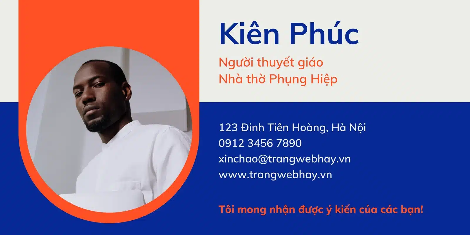 Mẫu Template Email Người Thuyết Pháp Chuyên Nghiệp