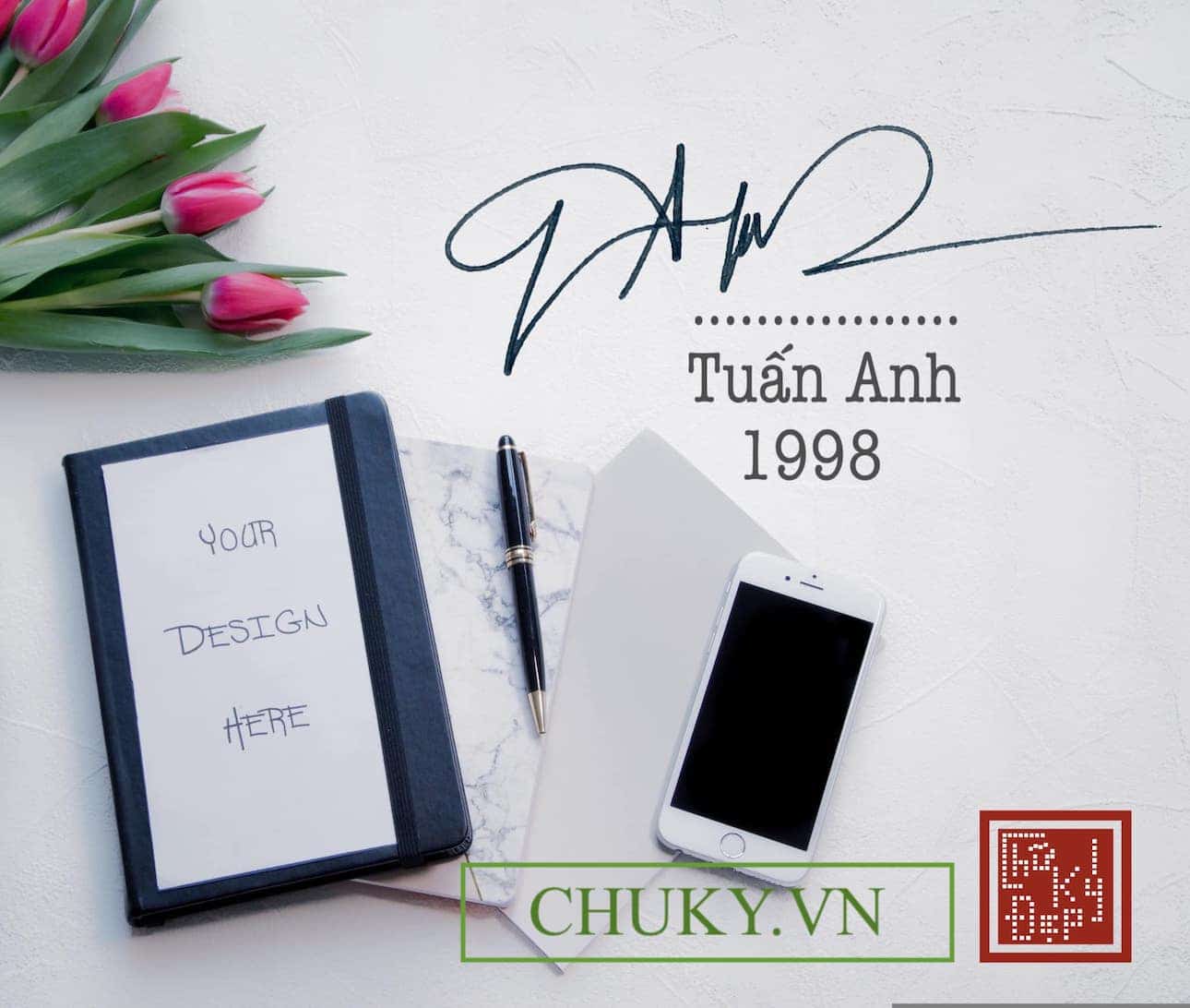 Mẫu chữ ký tên Tuấn Anh