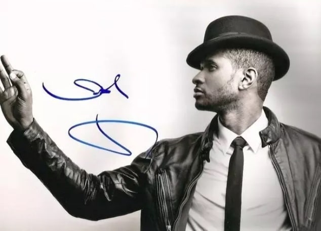 Chữ kí ca sĩ Usher