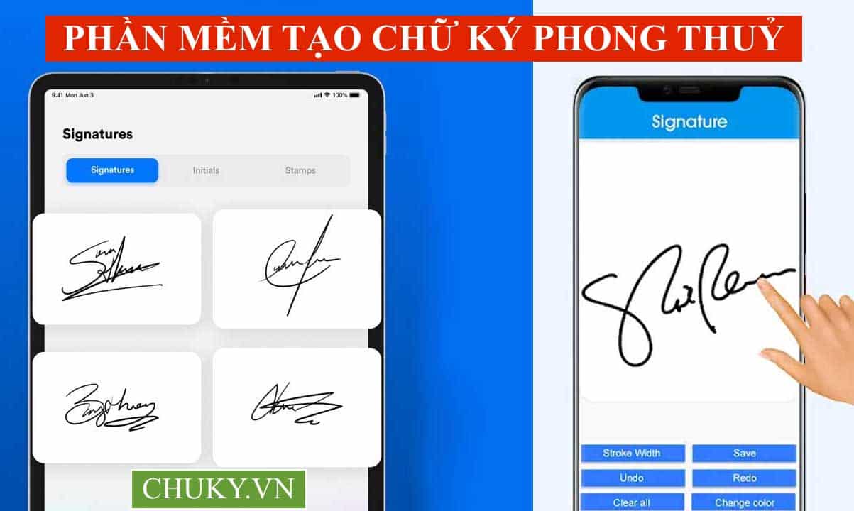 Phần Mềm Tạo Chữ Ký Phong Thuỷ