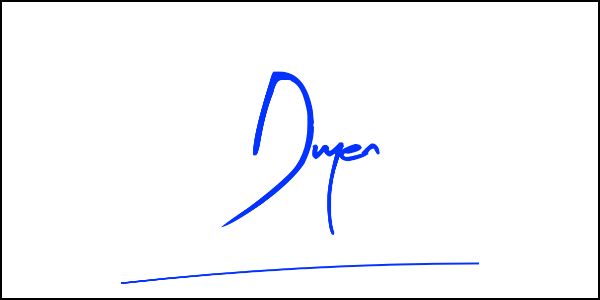 Chữ Ký Tên Duyên độc đáo