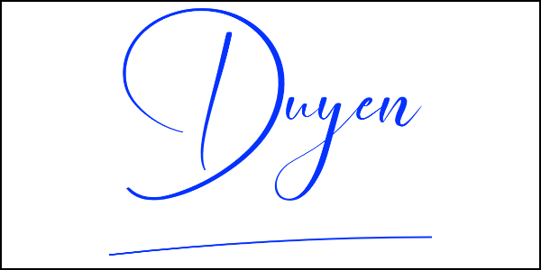 Chữ Ký Tên Duyên hành Hoả