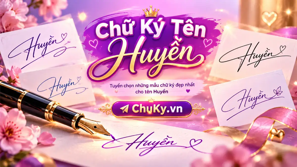 Chữ Ký Tên Huyền