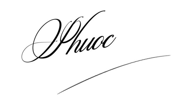 Chữ Ký Tên Phước may mắn