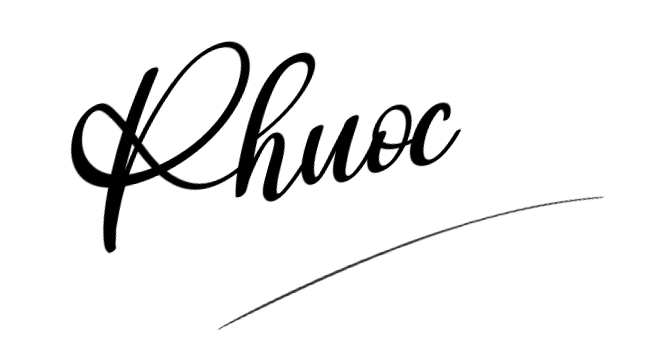 Chữ Ký Tên Phước nét đậm