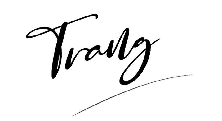 Chữ ký người tên Trang
