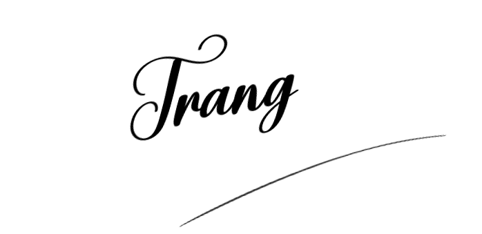 Những chữ ký tên Trang đẹp