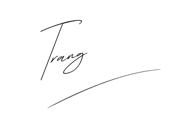 Tạo chữ ký tên Trang độc đáo
