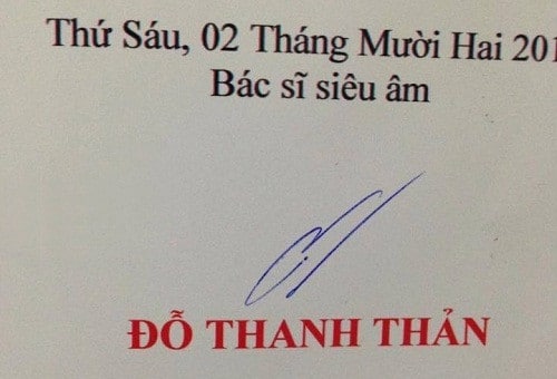 Chữ Ký Đỗ Thanh Thản