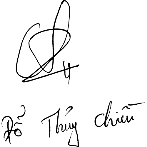 Chữ Ký Đỗ Thuỷ Chiều