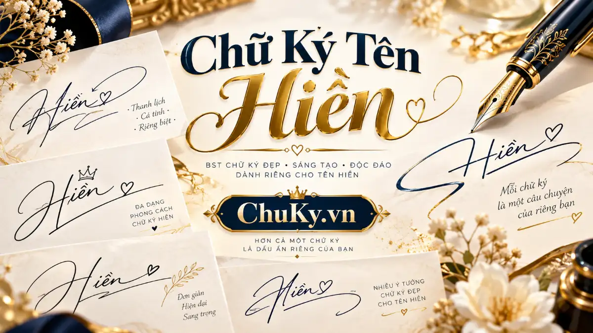 Chữ Ký Tên Hiền
