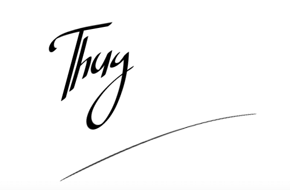 Chữ Ký Tên Thủy, Thùy, Thúy đẹp nhất