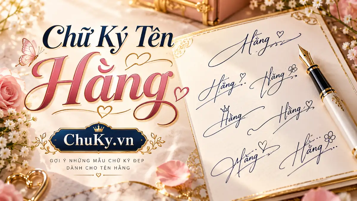 Chữ Ký Tên Hằng