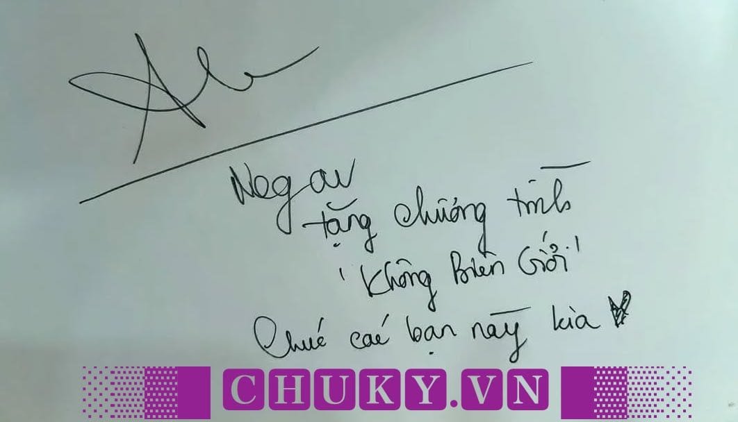 Chữ Ký Của Negav - Chúc bạn này kia