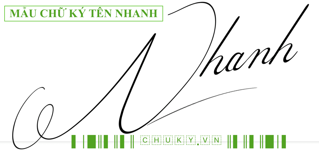 MẪU CHỮ KÝ TÊN NHANH ĐẸP NHẤT
