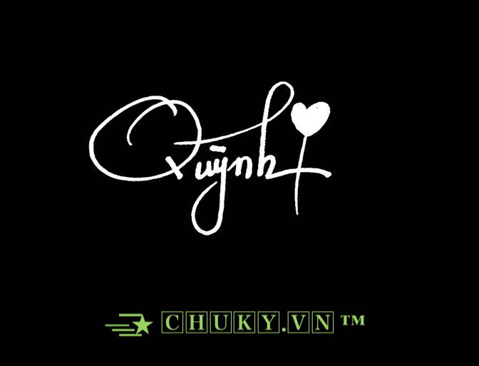 Chữ Ký Tên Quỳnh cute