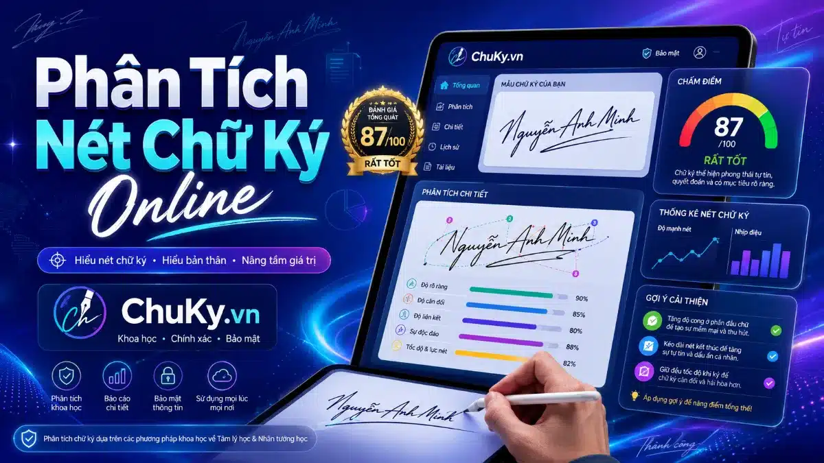 Phân Tích Nét Chữ Ký