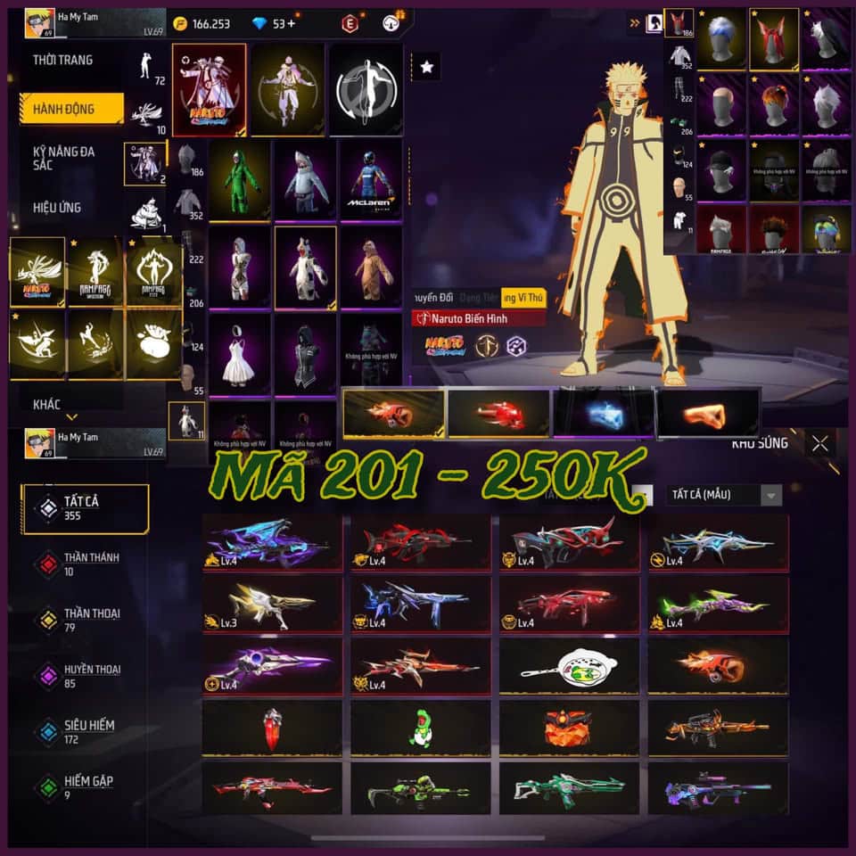 Acc FF Full Lv7 VIP